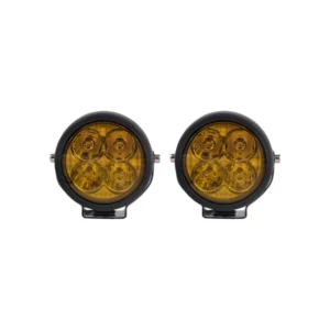 HJG 4 LED Round With Harness 40W