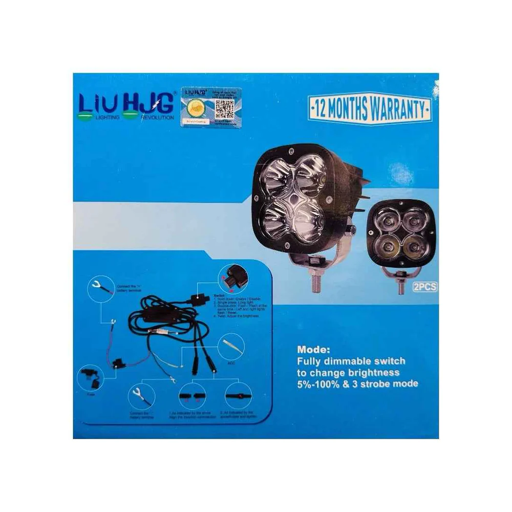 HJG 4x4 LED Brightness Controller for Enhanced Lighting Control