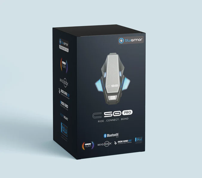 Bluarmor C50Pro Helmet Communication Device
